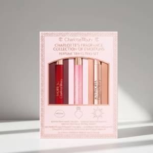 FRAGRANCE COLLECTION OF EMOTIONS PERFUME TRAVEL TRIO SET LIMITED EDITION FRAGRANCE KIT